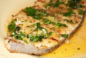 swordfish grilled sicilian salmoriglio sauce marinated italian garlic vinha em recipe fish alhos espadon recipes sicily recette dinner steak pesce
